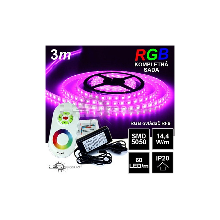 Kompletné sady RGB 3m kategória