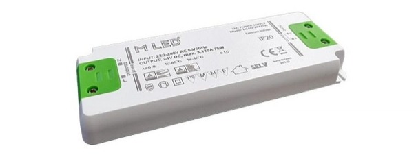 LED napájací zdroj 100W, 24V - nábytkový