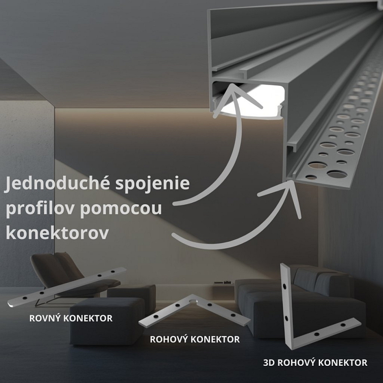 LED lišta SDK WALL-GLOW