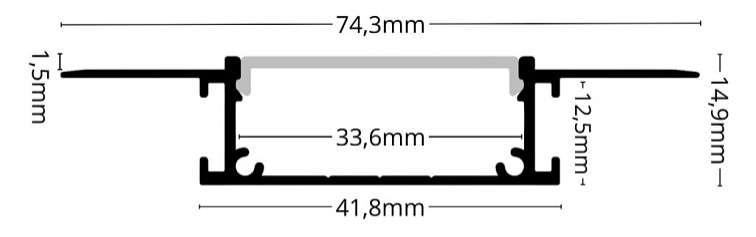 LED lišta SDK 9