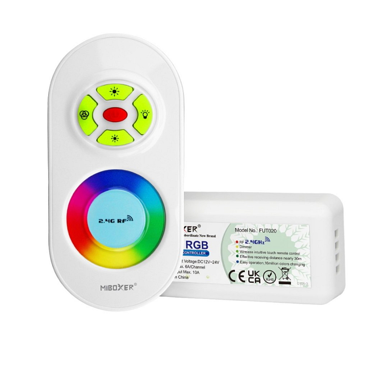 LED RGB ovladač RF9 - 2,4GHz (FUT020)