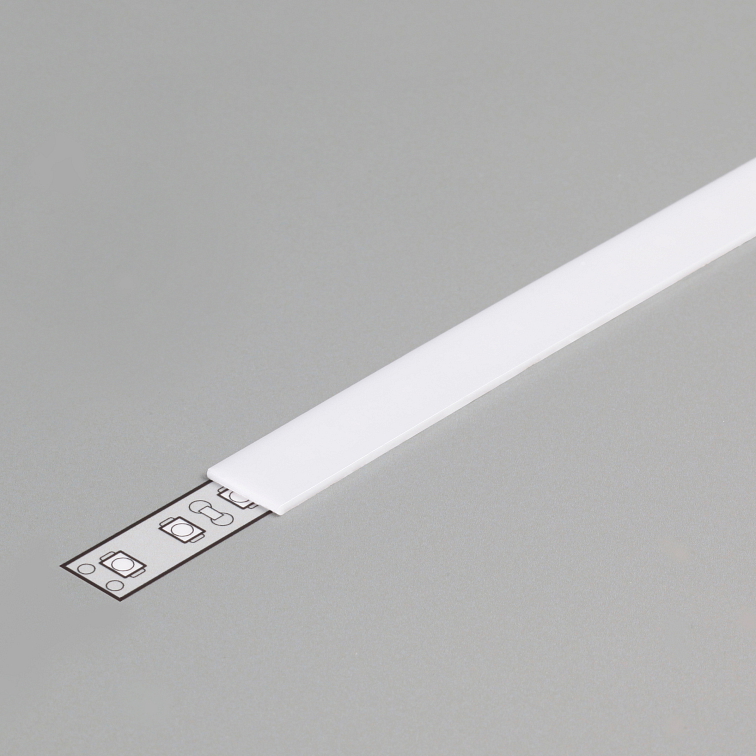 LED lišta SCHODOVÁ - PODOBKLADOVÁ strieborná