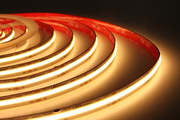 PROFI LED pásik 528LED/m COB 15W/m teplá biela IP20 24V