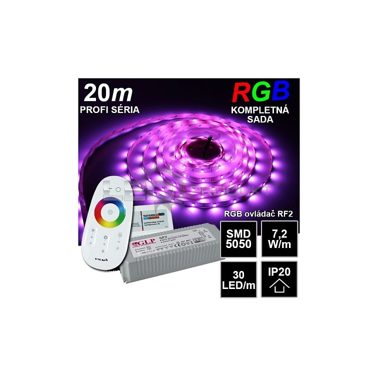 Kompletné sady RGB 20m kategória