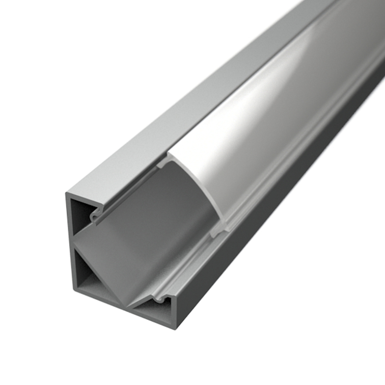 Průhledná krytka prizmatická zaklapávací