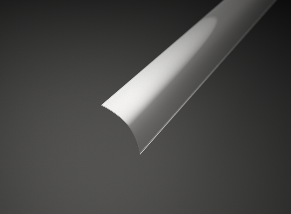 LED lišta R1 ROHOVÁ biela