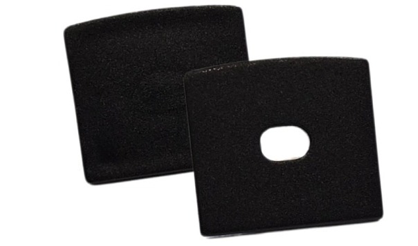 Koncovky pre LED lištu povrch. - S12 čierne (2ks)