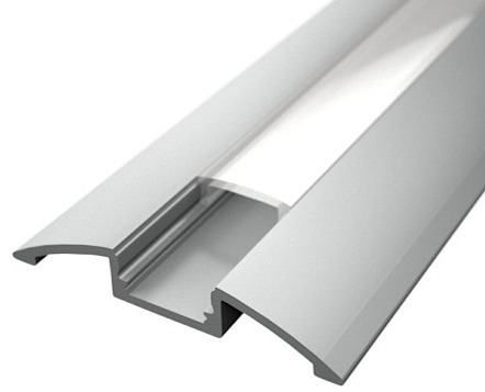 LED lišta povrchová S4 strieborná