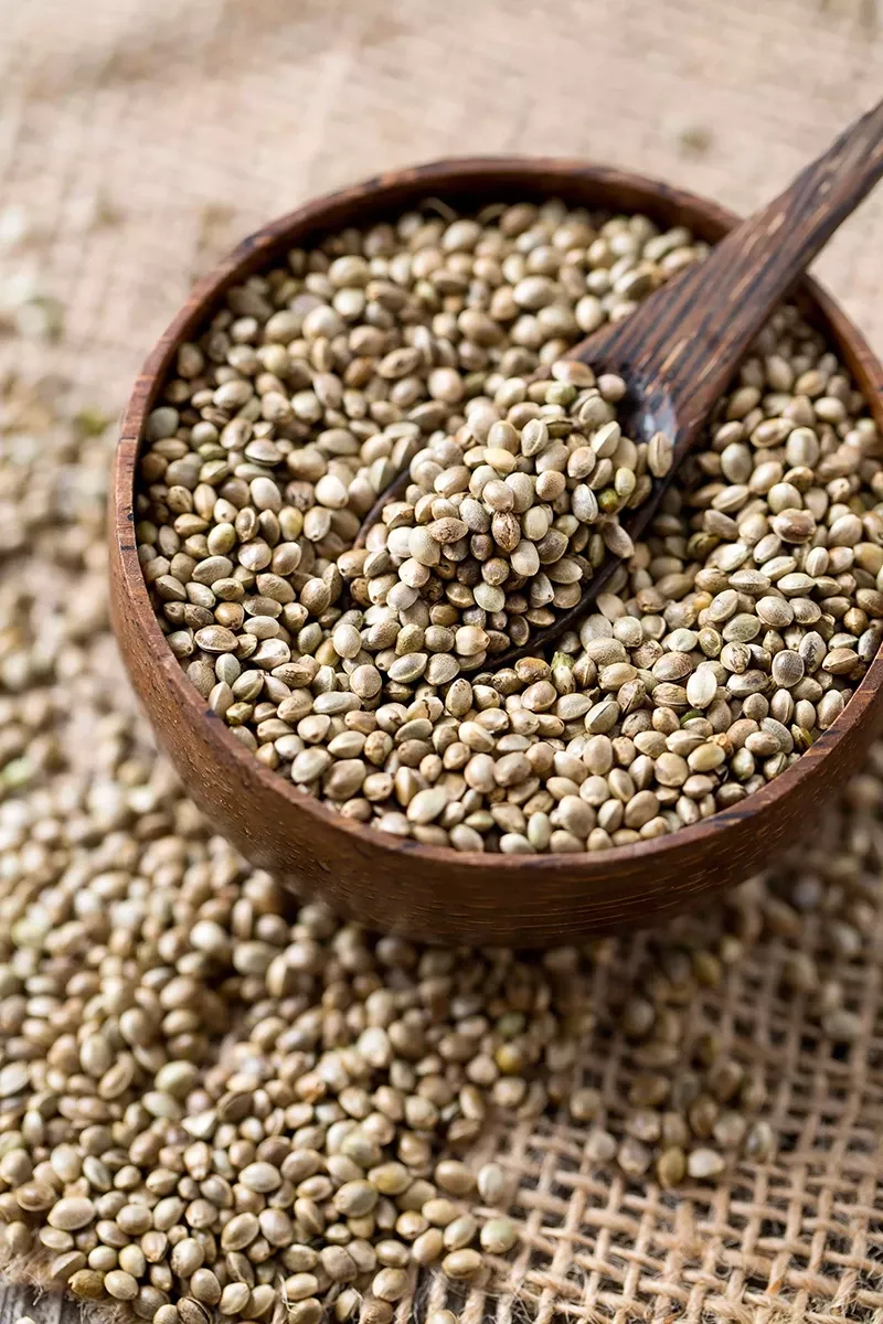 NATIOS BIO Konopné semínko neloupané, 200 g