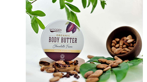 Wooden Spoon Tělové máslo Čokoládová horečka, 100 ml
