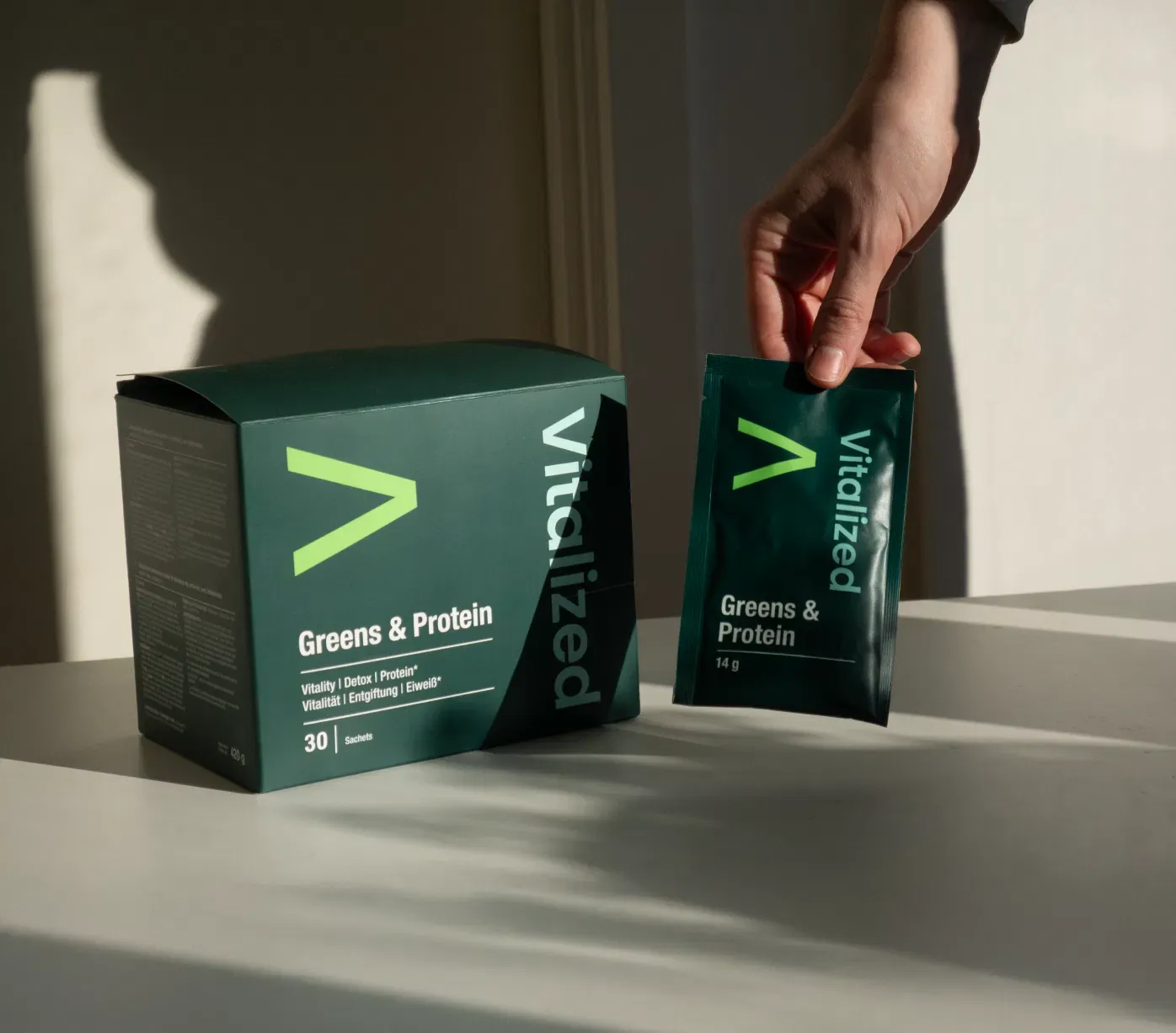 Vitalized Greens & Protein, 30 sáčkov