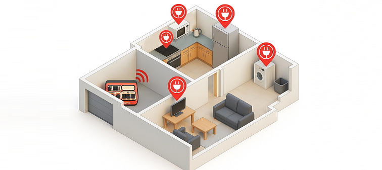 Home Energy Storage 2200W