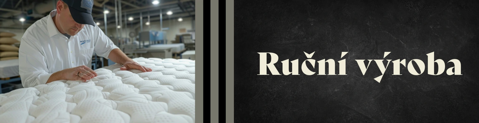 Ortopedická matrace ROYAL CALIPOR DOUBLE - středně měkká (27cm)