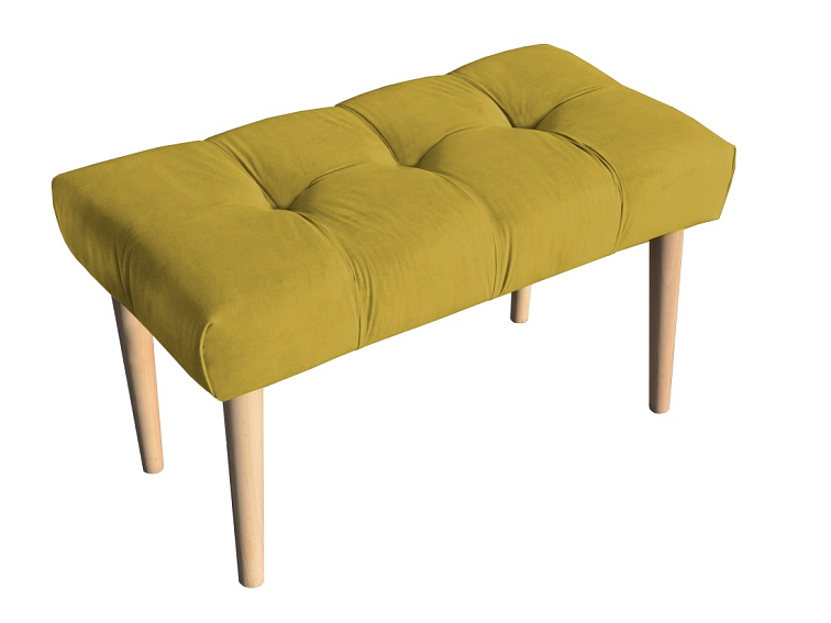 Sedací lavice do předsíně Ancona - žlutá