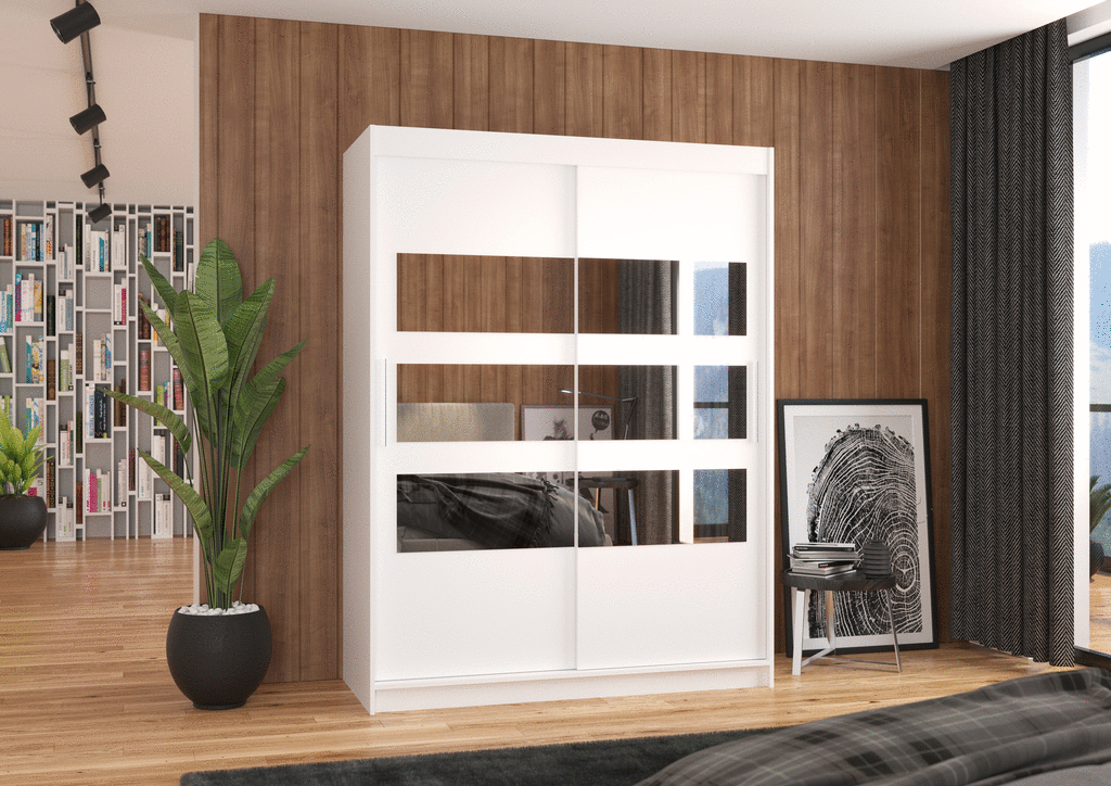 Šatní skříň s posuvnými dveřmi Kolorado - 150 cm
