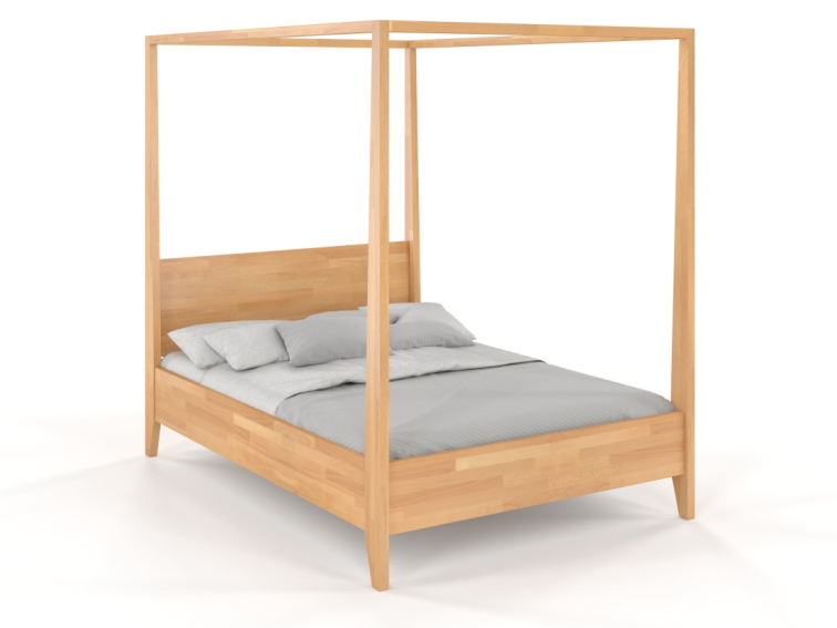Postel s baldachýnem Canopy - masiv buk