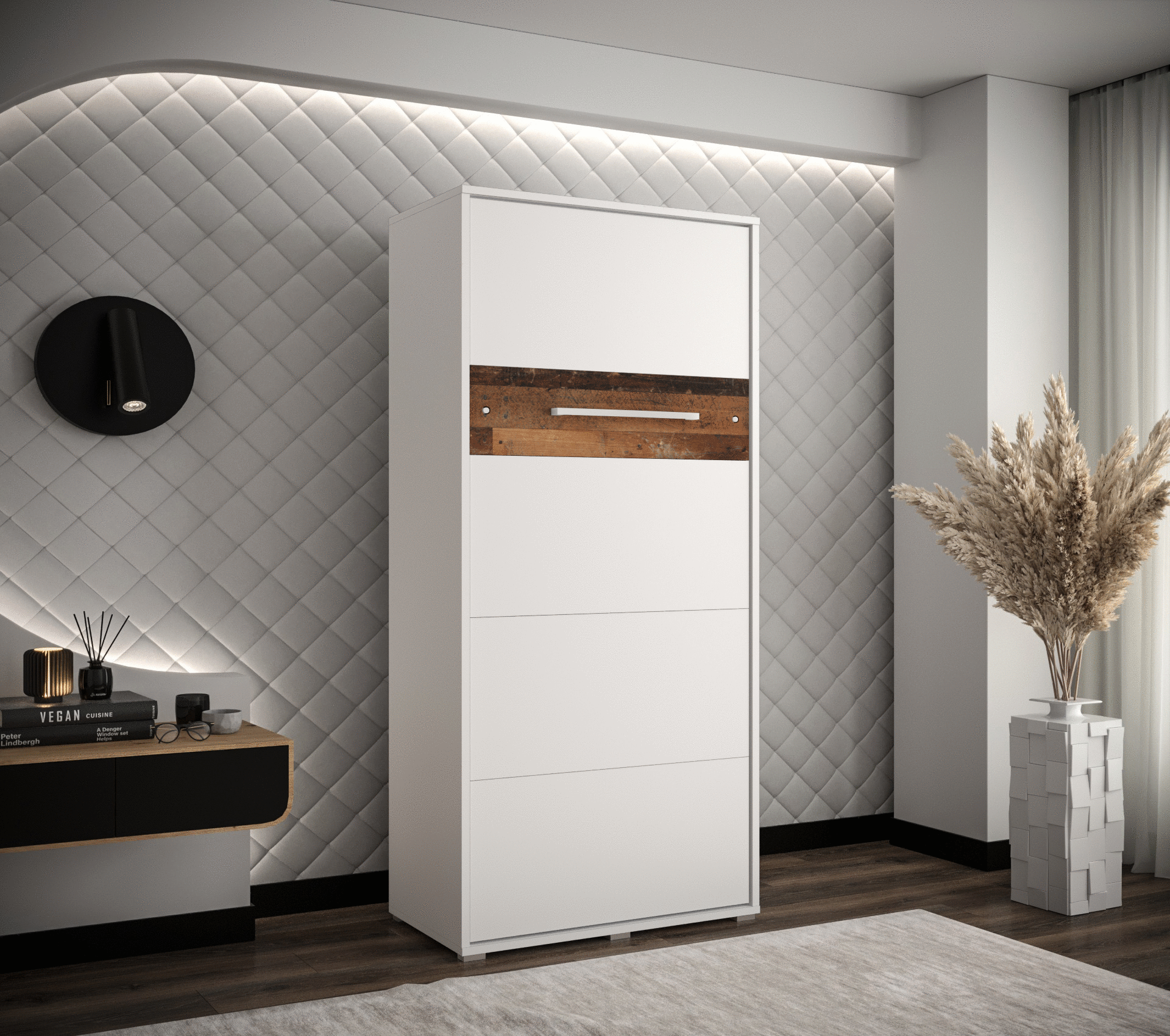 Sklápěcí postel Home vysoká - 90x200