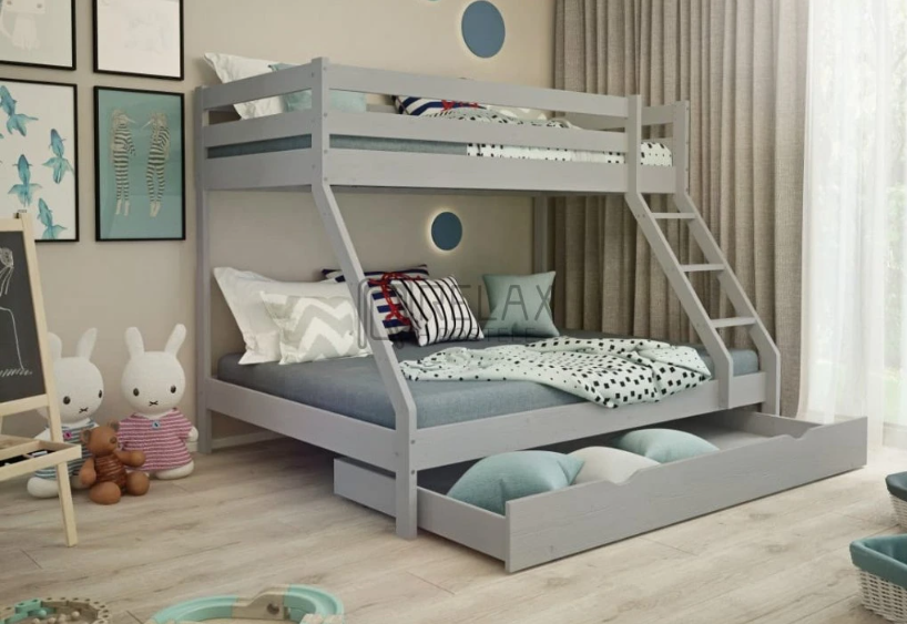 Patrové postele: Nejlepší řešení pro sourozence sdílející pokoj