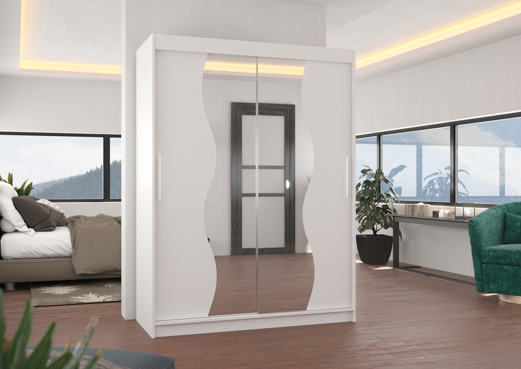 Šatní skříň s posuvnými dveřmi Renzo - 150 cm