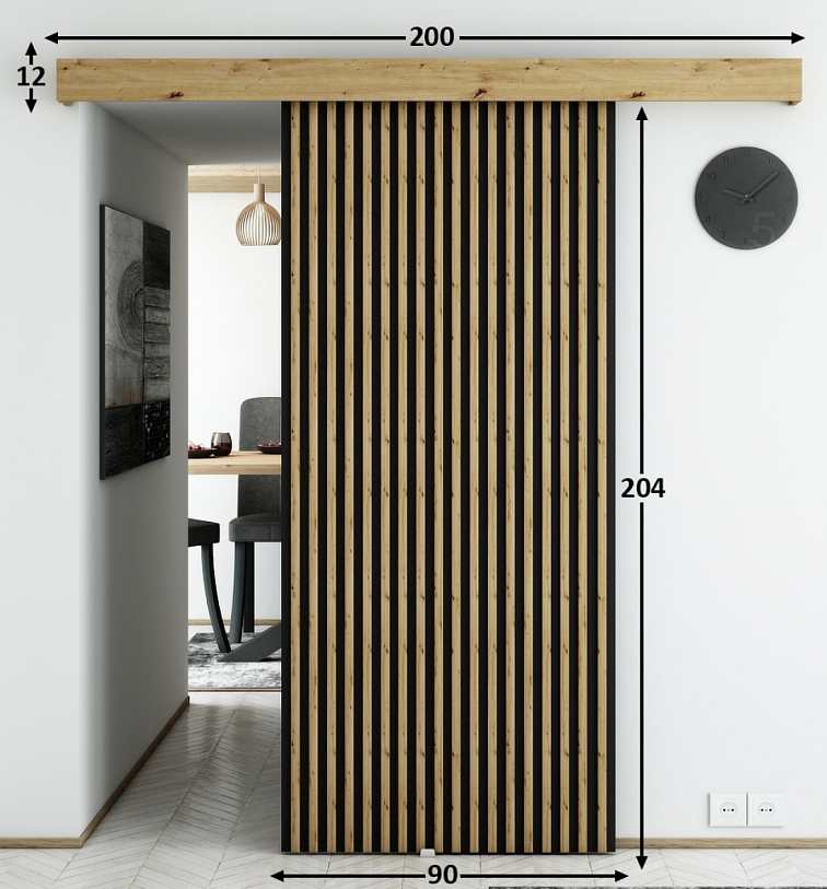 Posuvné dveře Modern I - 90 cm