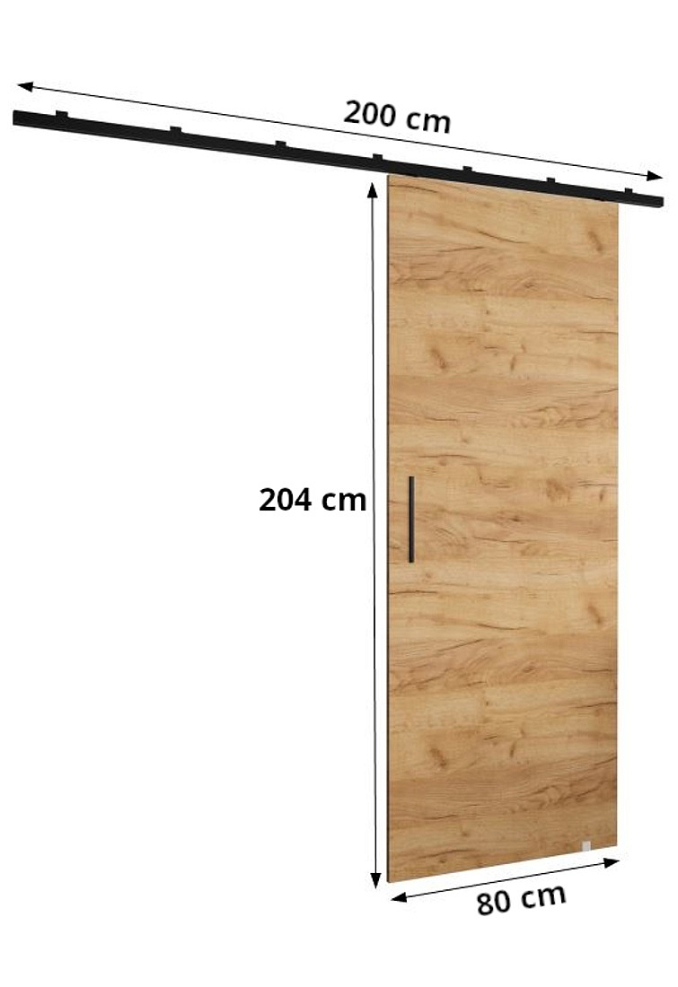 Posuvné dveře Zonda I - 80 cm