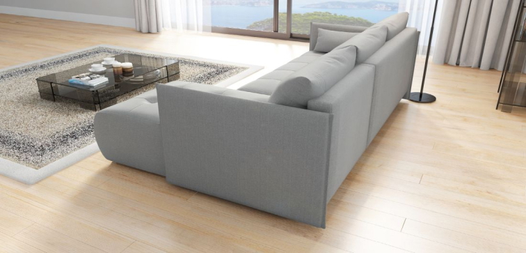 Rozkládací sedací souprava do L Nessa - Kronos 09