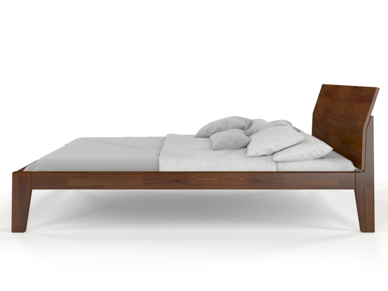 Zvýšená postel z masivu borovice Agava