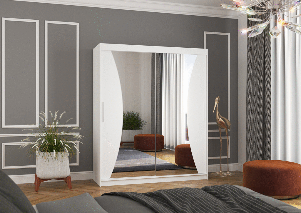 Šatní skříň s posuvnými dveřmi Diego - 180 cm