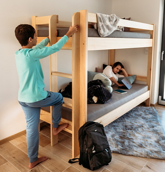 Patrová postel Max 2 - masiv borovice