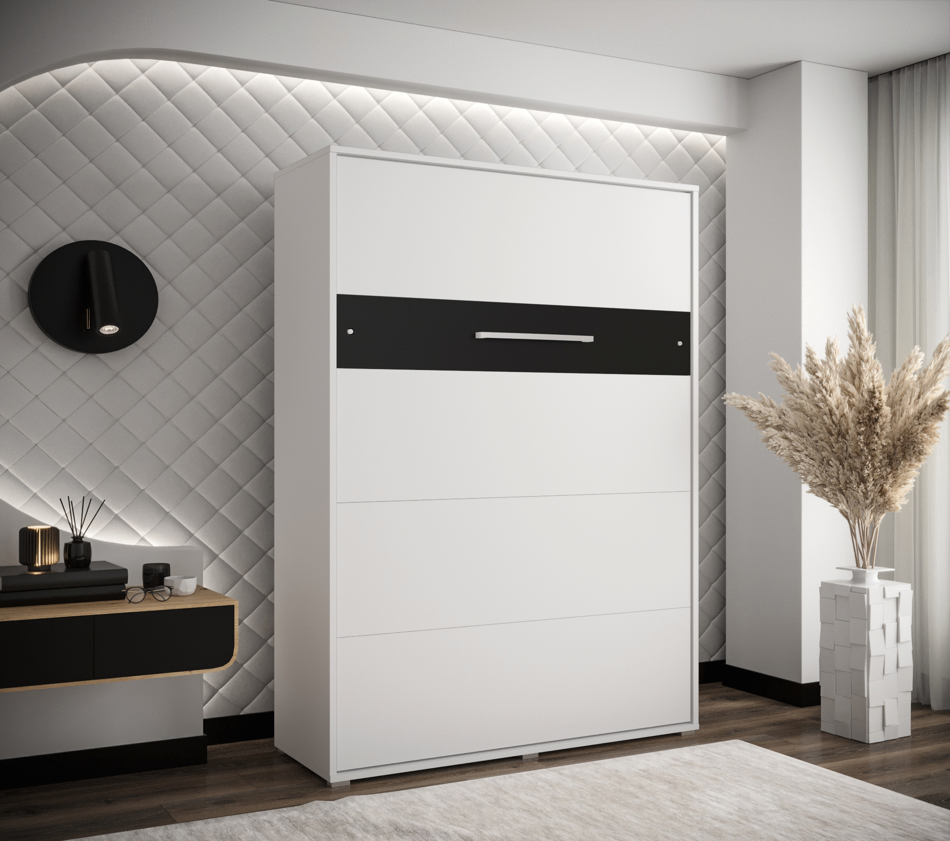 Sklápěcí postel Home vysoká - 140x200