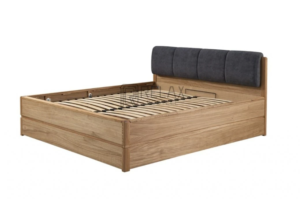 Recenze: Postel Atlanta - přírodní dub s tmavě šedým čelem