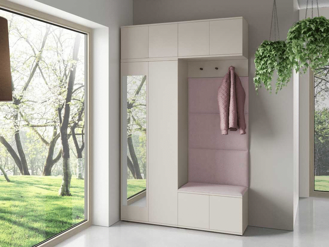 Předsíňová stěna Bianco 1 - P/2