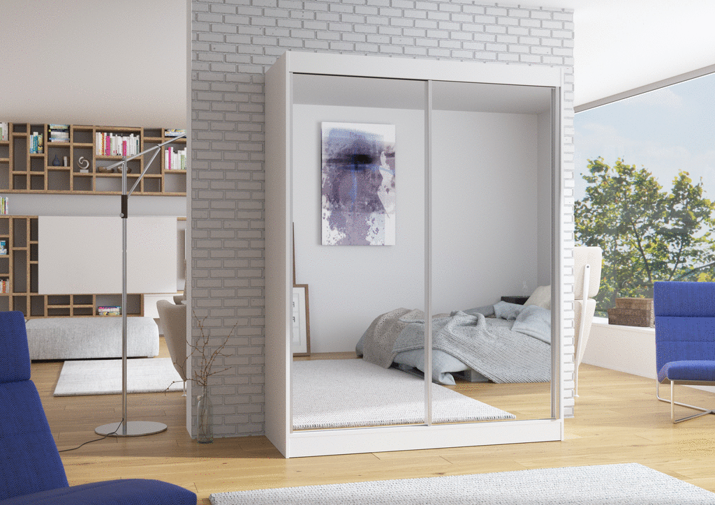 Šatní skříň s posuvnými dveřmi Florest - 150 cm