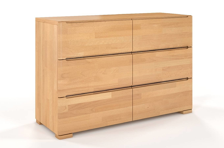 Komoda z masivu buk Sparta 6S