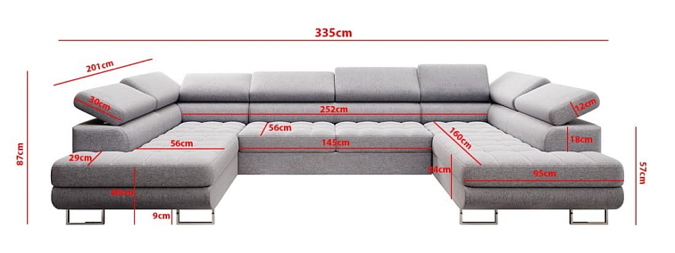Sedací souprava do U Lotos - Monolith 37