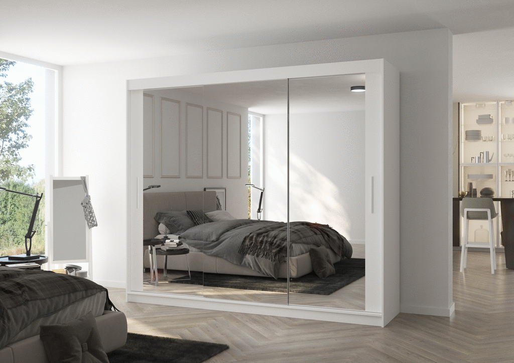 Šatní skříň s posuvnými dveřmi Chester - 250 cm