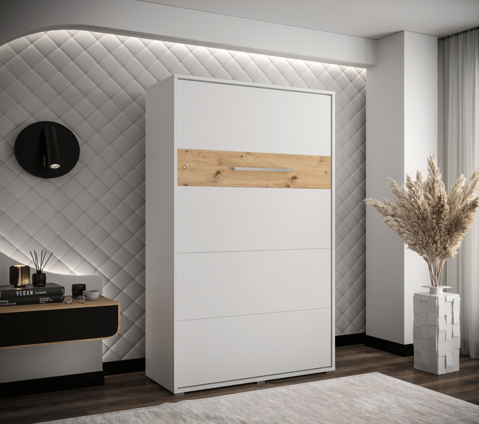 Sklápěcí postel Home vysoká - 120x200