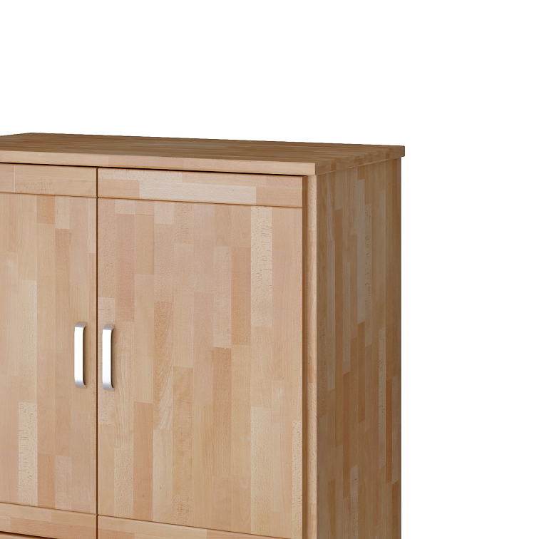 Úložný prostor 3/4 buk - výška 25 cm