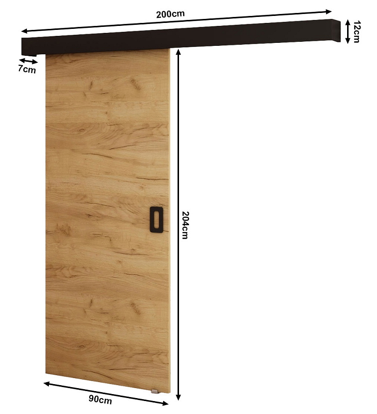 Posuvné dveře Beni I - 90 cm