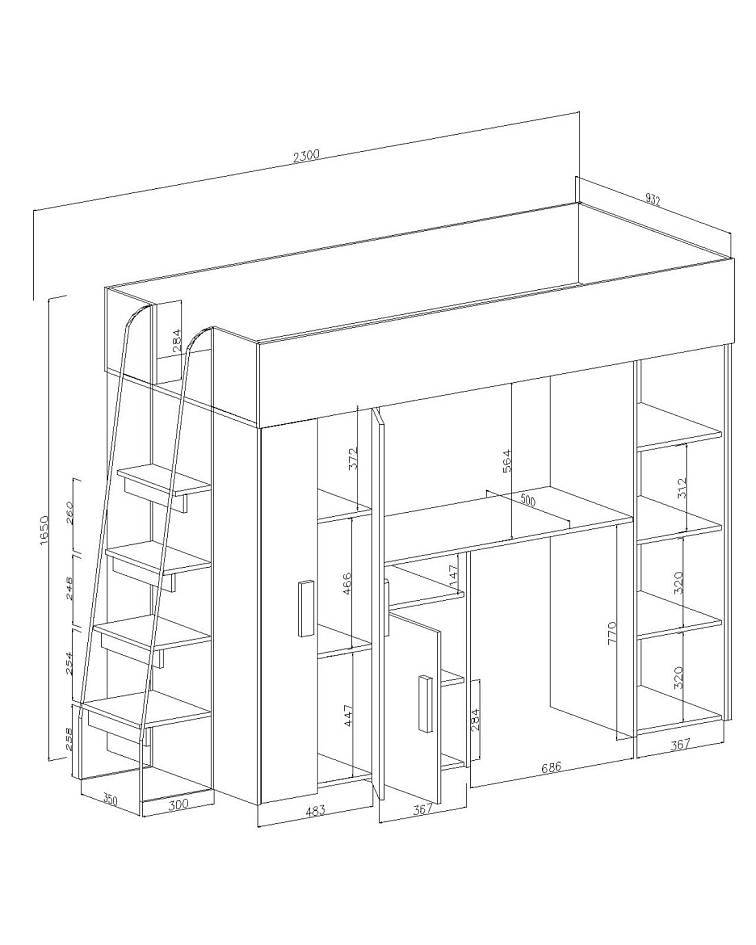 Patrová postel Party 15