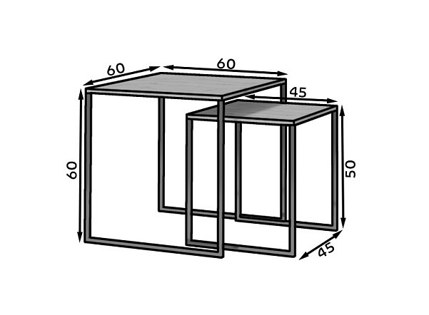 Konferenční stolek Aria - dub Artisan