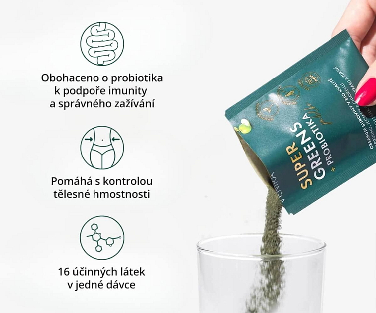 Super greens v sáčcích VENIRA 