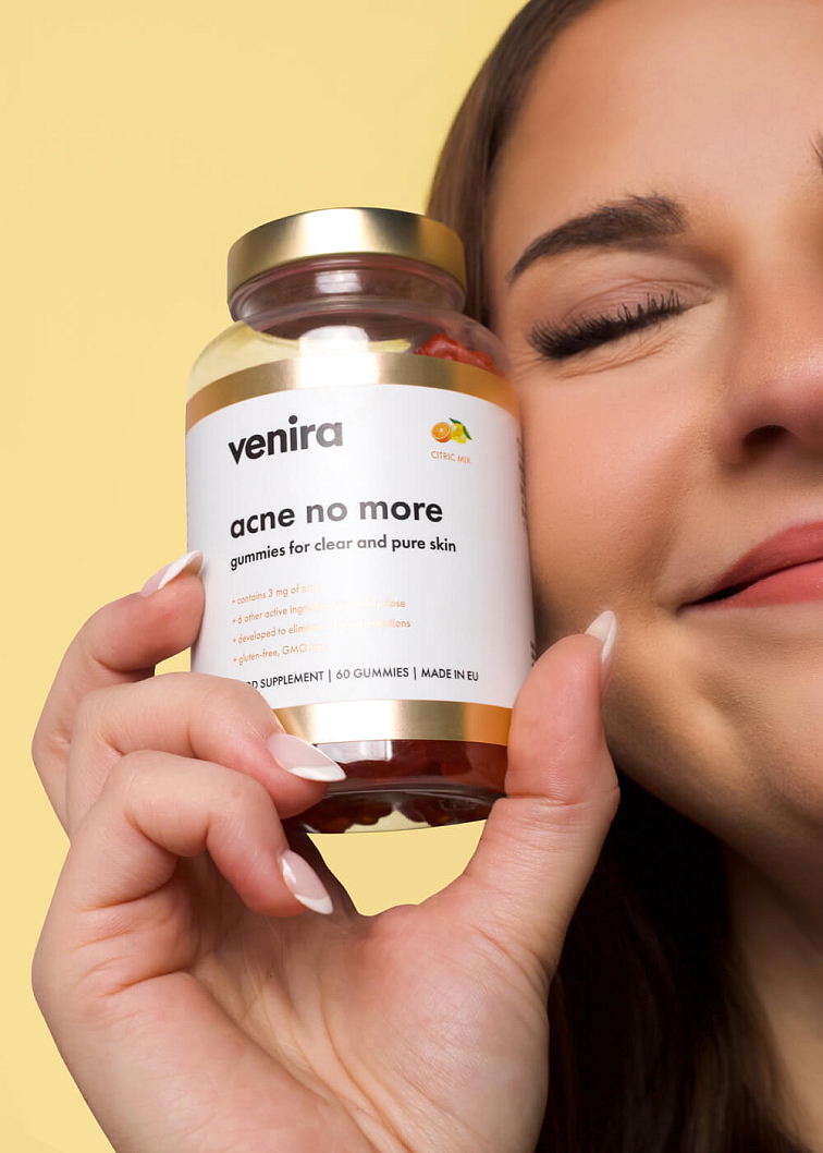 VENIRA medvídci pro péči o problematickou pleť, pro jasnou a čistou pleť