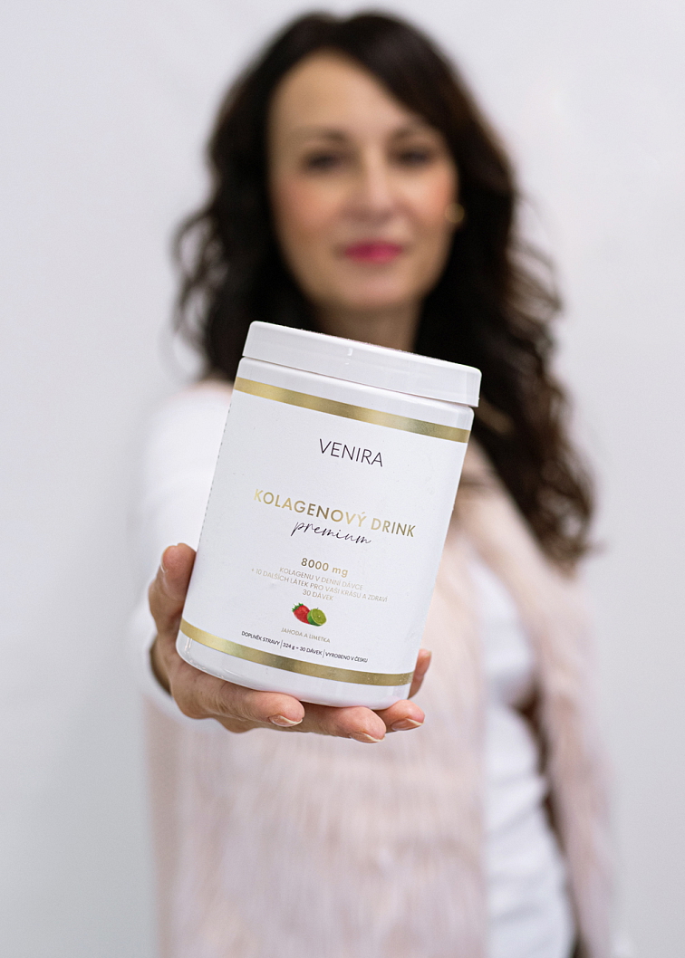 VENIRA PREMIUM kolagenový drink pro vlasy, nehty a pleť