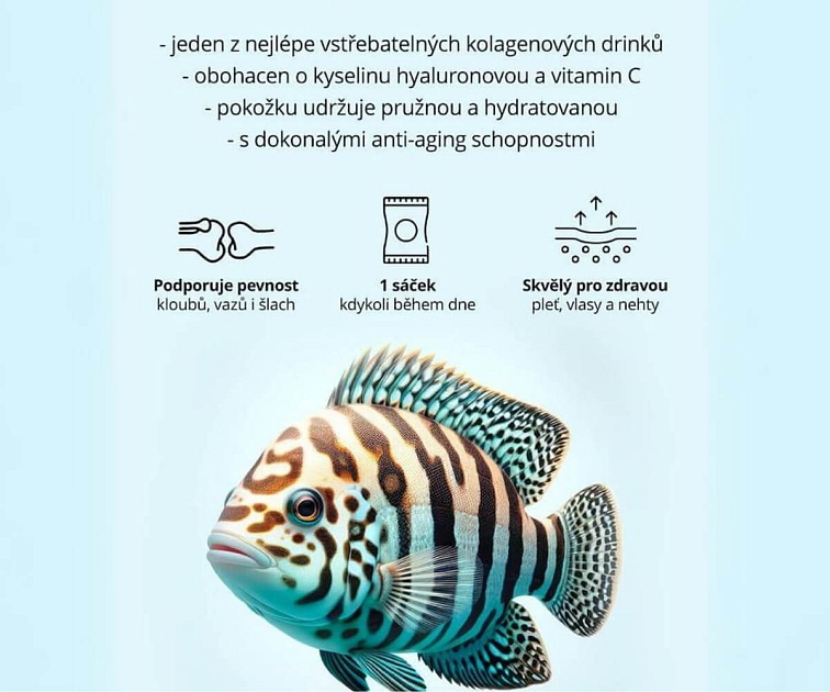 Mořský kolagen bez příchutě