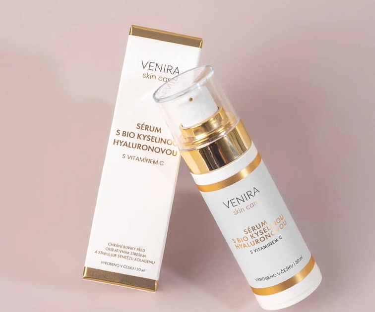 Sérum s BIO kyselinou hyaluronovou a vitaminem C
