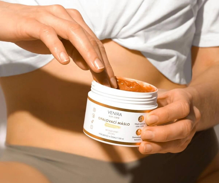 Opalovací máslo s SPF 25