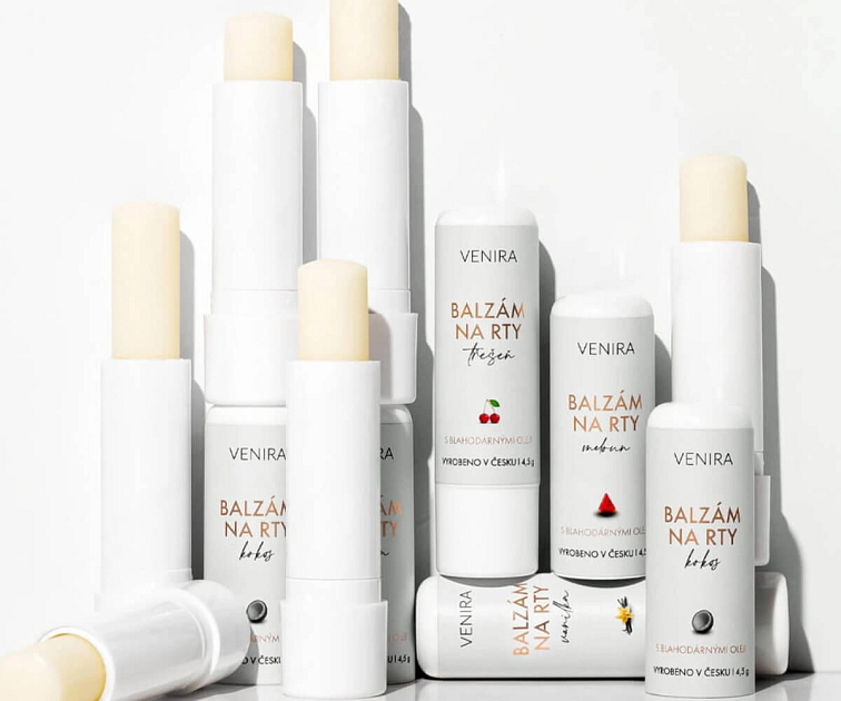 balzámy na rty