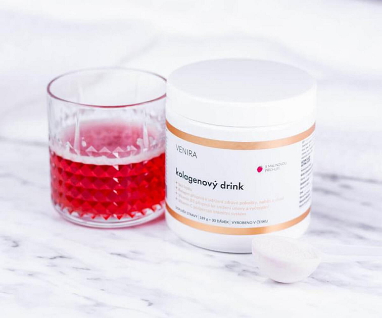 kolagenový drink pro vlasy, nehty a pleť