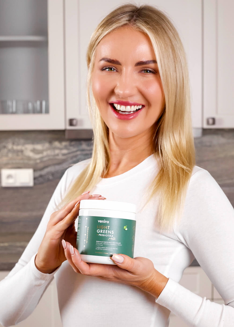 VENIRA light greens + prebiotika